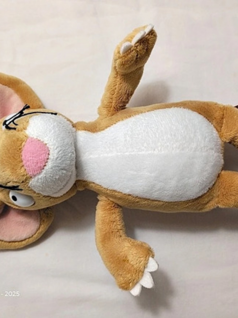 Aurora The Gruffalo Mouse Plush Stuffed Animal Brown & White
